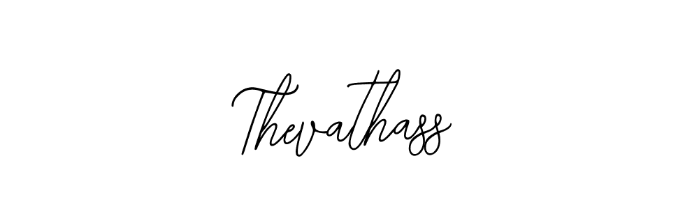 It looks lik you need a new signature style for name Thevathass. Design unique handwritten (Bearetta-2O07w) signature with our free signature maker in just a few clicks. Thevathass signature style 12 images and pictures png