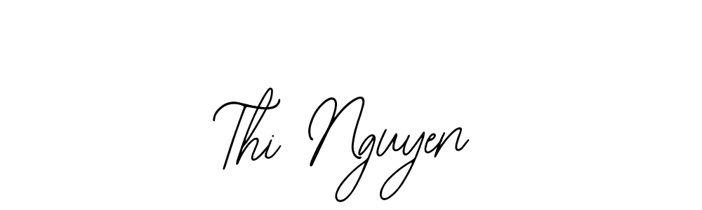 Make a beautiful signature design for name Thi Nguyen. Use this online signature maker to create a handwritten signature for free. Thi Nguyen signature style 12 images and pictures png