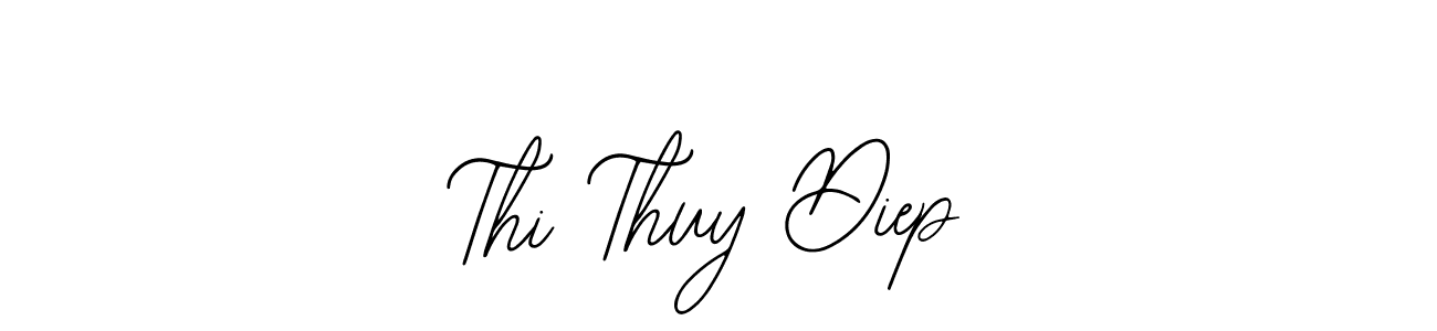 Similarly Bearetta-2O07w is the best handwritten signature design. Signature creator online .You can use it as an online autograph creator for name Thi Thuy Diep. Thi Thuy Diep signature style 12 images and pictures png