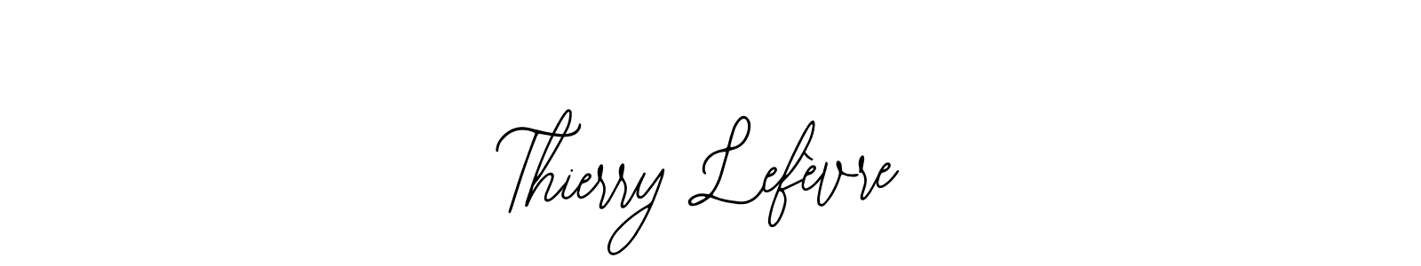 How to make Thierry Lefèvre signature? Bearetta-2O07w is a professional autograph style. Create handwritten signature for Thierry Lefèvre name. Thierry Lefèvre signature style 12 images and pictures png