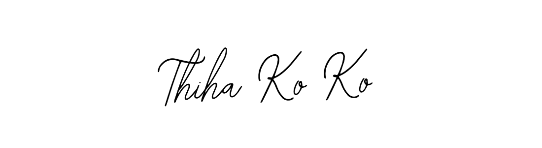 This is the best signature style for the Thiha Ko Ko name. Also you like these signature font (Bearetta-2O07w). Mix name signature. Thiha Ko Ko signature style 12 images and pictures png