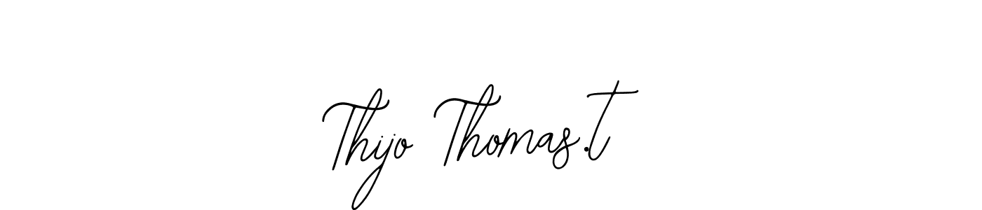 Make a short Thijo Thomas.t signature style. Manage your documents anywhere anytime using Bearetta-2O07w. Create and add eSignatures, submit forms, share and send files easily. Thijo Thomas.t signature style 12 images and pictures png