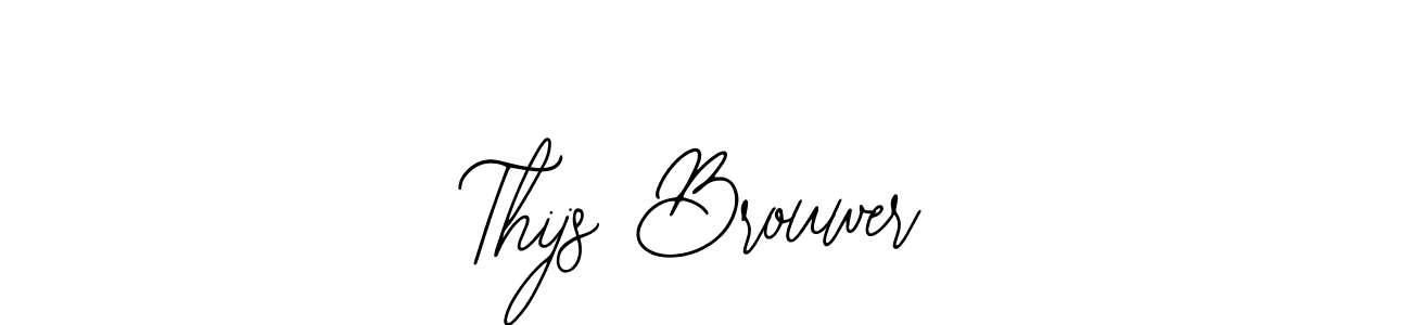 Use a signature maker to create a handwritten signature online. With this signature software, you can design (Bearetta-2O07w) your own signature for name Thijs Brouwer. Thijs Brouwer signature style 12 images and pictures png