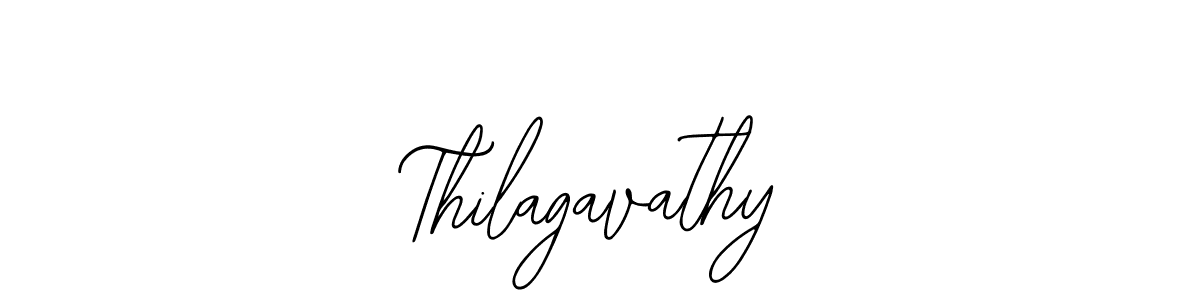 Design your own signature with our free online signature maker. With this signature software, you can create a handwritten (Bearetta-2O07w) signature for name Thilagavathy. Thilagavathy signature style 12 images and pictures png