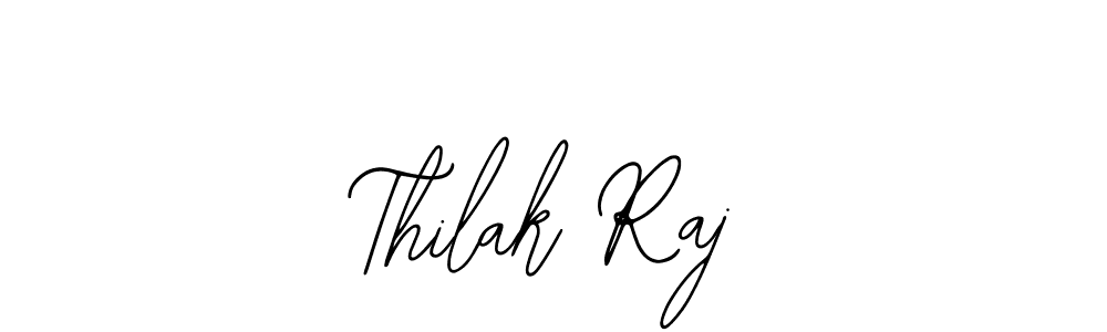 Also we have Thilak Raj name is the best signature style. Create professional handwritten signature collection using Bearetta-2O07w autograph style. Thilak Raj signature style 12 images and pictures png