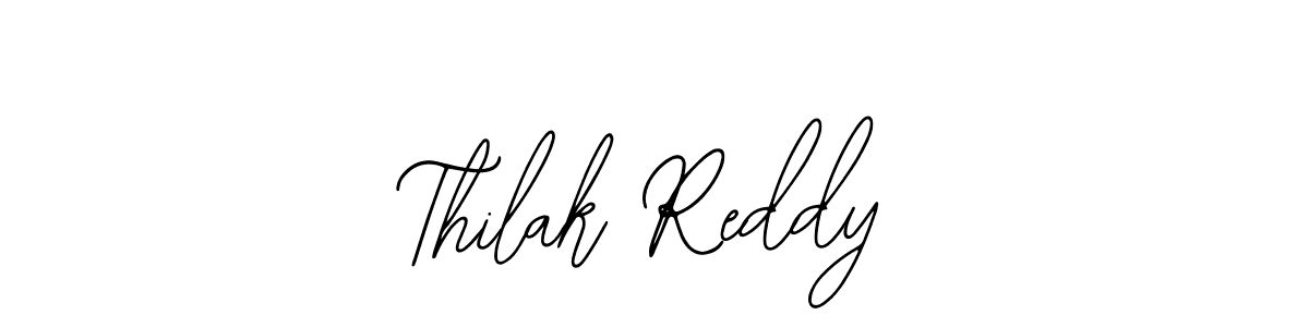 Design your own signature with our free online signature maker. With this signature software, you can create a handwritten (Bearetta-2O07w) signature for name Thilak Reddy. Thilak Reddy signature style 12 images and pictures png