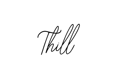 if you are searching for the best signature style for your name Thill. so please give up your signature search. here we have designed multiple signature styles  using Bearetta-2O07w. Thill signature style 12 images and pictures png