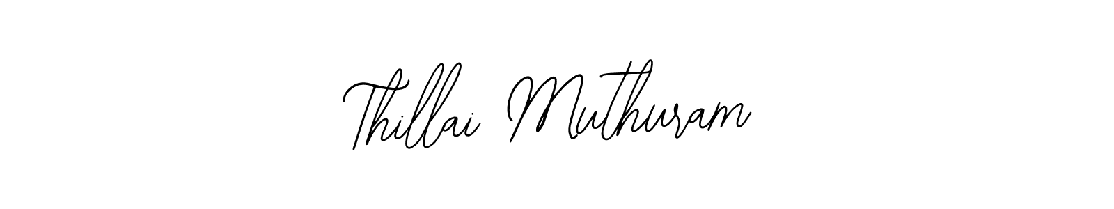 The best way (Bearetta-2O07w) to make a short signature is to pick only two or three words in your name. The name Thillai Muthuram include a total of six letters. For converting this name. Thillai Muthuram signature style 12 images and pictures png