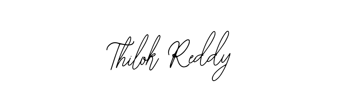 Thilok Reddy stylish signature style. Best Handwritten Sign (Bearetta-2O07w) for my name. Handwritten Signature Collection Ideas for my name Thilok Reddy. Thilok Reddy signature style 12 images and pictures png