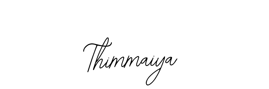 You should practise on your own different ways (Bearetta-2O07w) to write your name (Thimmaiya) in signature. don't let someone else do it for you. Thimmaiya signature style 12 images and pictures png