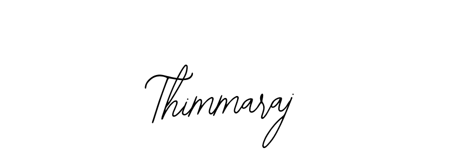 How to make Thimmaraj name signature. Use Bearetta-2O07w style for creating short signs online. This is the latest handwritten sign. Thimmaraj signature style 12 images and pictures png