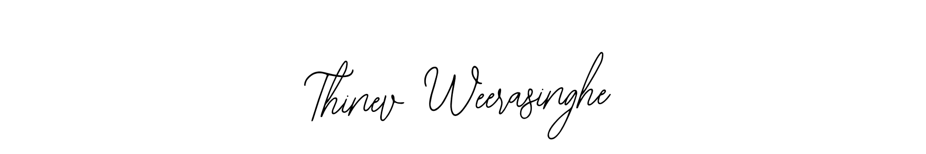 if you are searching for the best signature style for your name Thinev Weerasinghe. so please give up your signature search. here we have designed multiple signature styles  using Bearetta-2O07w. Thinev Weerasinghe signature style 12 images and pictures png
