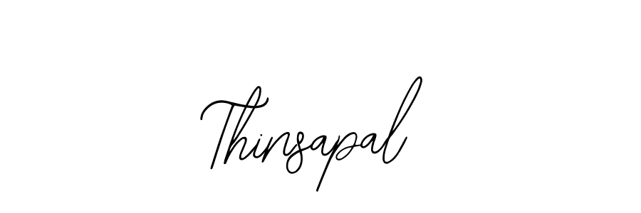 How to make Thinsapal signature? Bearetta-2O07w is a professional autograph style. Create handwritten signature for Thinsapal name. Thinsapal signature style 12 images and pictures png