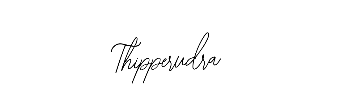 Use a signature maker to create a handwritten signature online. With this signature software, you can design (Bearetta-2O07w) your own signature for name Thipperudra. Thipperudra signature style 12 images and pictures png