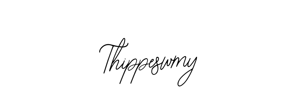 How to make Thippeswmy signature? Bearetta-2O07w is a professional autograph style. Create handwritten signature for Thippeswmy name. Thippeswmy signature style 12 images and pictures png