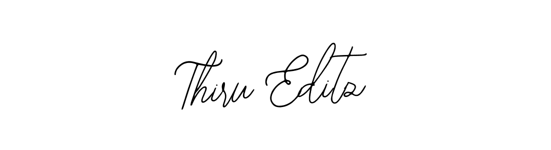 It looks lik you need a new signature style for name Thiru Editz. Design unique handwritten (Bearetta-2O07w) signature with our free signature maker in just a few clicks. Thiru Editz signature style 12 images and pictures png