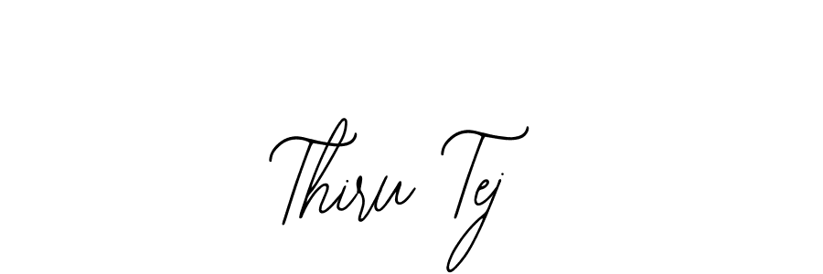 Also we have Thiru Tej name is the best signature style. Create professional handwritten signature collection using Bearetta-2O07w autograph style. Thiru Tej signature style 12 images and pictures png