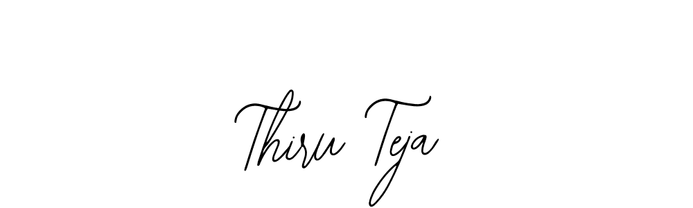 Design your own signature with our free online signature maker. With this signature software, you can create a handwritten (Bearetta-2O07w) signature for name Thiru Teja. Thiru Teja signature style 12 images and pictures png