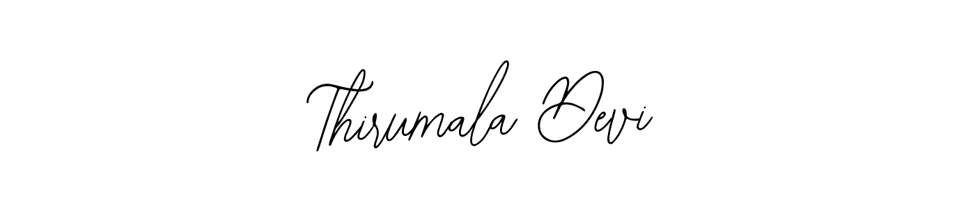 Design your own signature with our free online signature maker. With this signature software, you can create a handwritten (Bearetta-2O07w) signature for name Thirumala Devi. Thirumala Devi signature style 12 images and pictures png