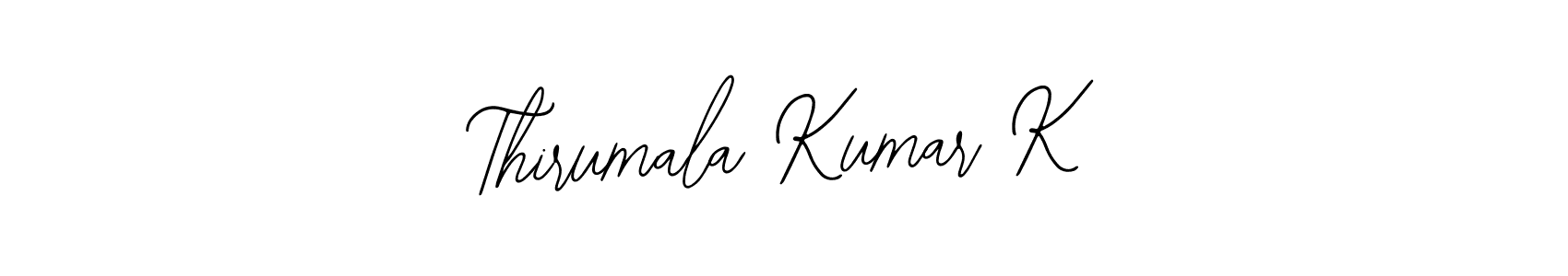 Thirumala Kumar K stylish signature style. Best Handwritten Sign (Bearetta-2O07w) for my name. Handwritten Signature Collection Ideas for my name Thirumala Kumar K. Thirumala Kumar K signature style 12 images and pictures png