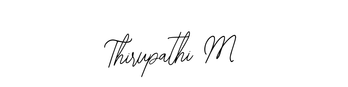 See photos of Thirupathi M official signature by Spectra . Check more albums & portfolios. Read reviews & check more about Bearetta-2O07w font. Thirupathi M signature style 12 images and pictures png