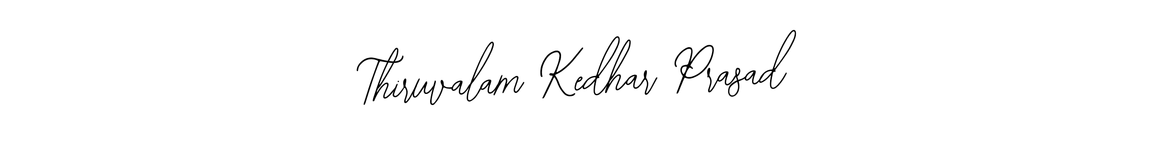 Make a beautiful signature design for name Thiruvalam Kedhar Prasad. Use this online signature maker to create a handwritten signature for free. Thiruvalam Kedhar Prasad signature style 12 images and pictures png