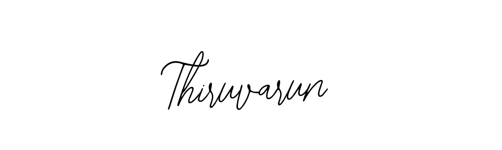 How to make Thiruvarun signature? Bearetta-2O07w is a professional autograph style. Create handwritten signature for Thiruvarun name. Thiruvarun signature style 12 images and pictures png
