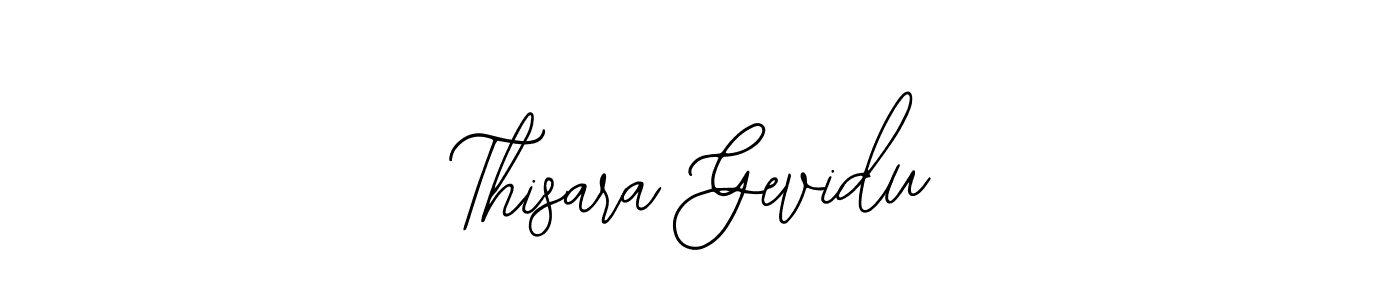 It looks lik you need a new signature style for name Thisara Gevidu. Design unique handwritten (Bearetta-2O07w) signature with our free signature maker in just a few clicks. Thisara Gevidu signature style 12 images and pictures png