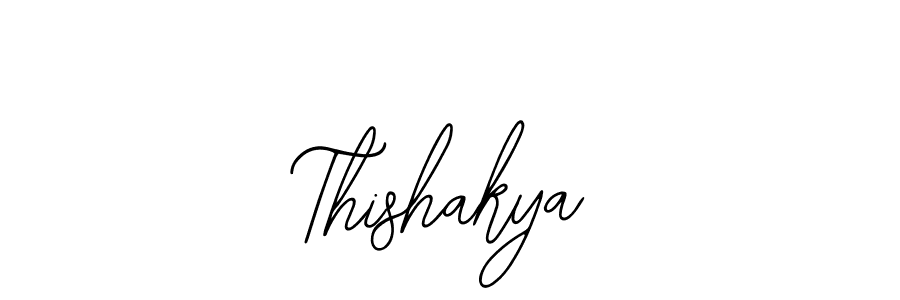 Similarly Bearetta-2O07w is the best handwritten signature design. Signature creator online .You can use it as an online autograph creator for name Thishakya. Thishakya signature style 12 images and pictures png