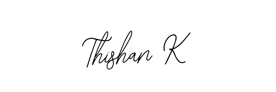 Make a short Thishan K signature style. Manage your documents anywhere anytime using Bearetta-2O07w. Create and add eSignatures, submit forms, share and send files easily. Thishan K signature style 12 images and pictures png