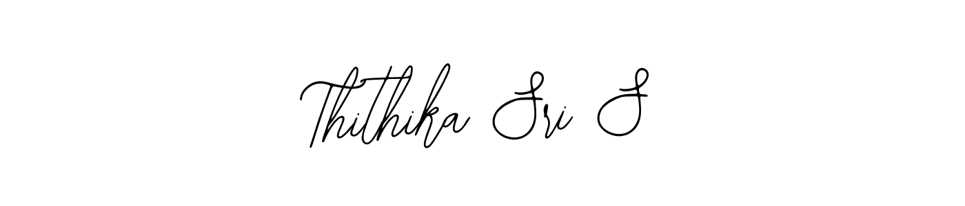 How to make Thithika Sri S signature? Bearetta-2O07w is a professional autograph style. Create handwritten signature for Thithika Sri S name. Thithika Sri S signature style 12 images and pictures png