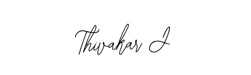 Also we have Thivakar J name is the best signature style. Create professional handwritten signature collection using Bearetta-2O07w autograph style. Thivakar J signature style 12 images and pictures png