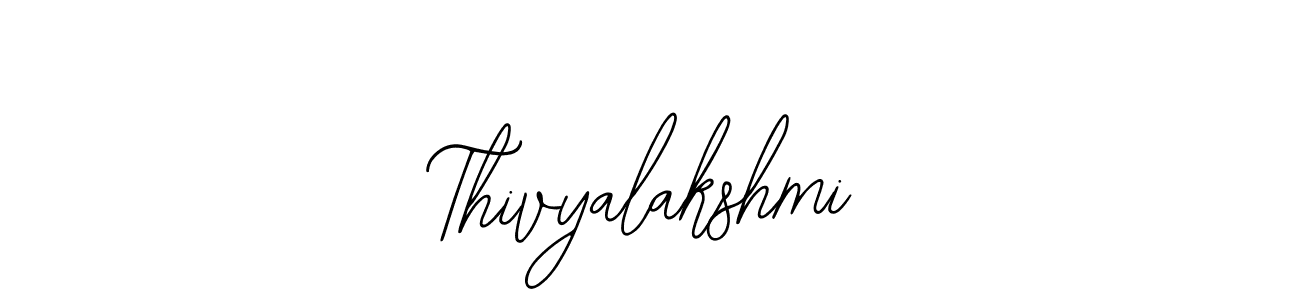Also we have Thivyalakshmi name is the best signature style. Create professional handwritten signature collection using Bearetta-2O07w autograph style. Thivyalakshmi signature style 12 images and pictures png