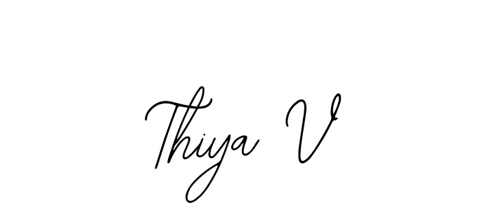 Similarly Bearetta-2O07w is the best handwritten signature design. Signature creator online .You can use it as an online autograph creator for name Thiya V. Thiya V signature style 12 images and pictures png