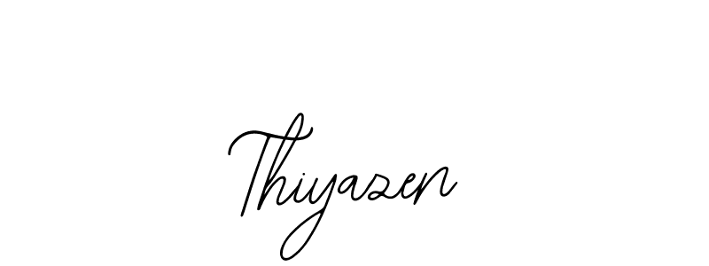 Also we have Thiyazen name is the best signature style. Create professional handwritten signature collection using Bearetta-2O07w autograph style. Thiyazen signature style 12 images and pictures png