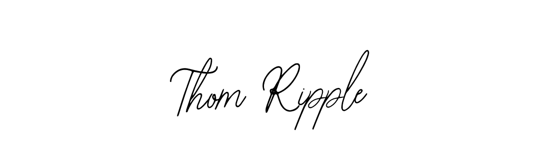Also we have Thom Ripple name is the best signature style. Create professional handwritten signature collection using Bearetta-2O07w autograph style. Thom Ripple signature style 12 images and pictures png