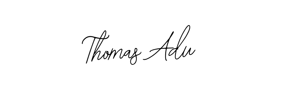 How to Draw Thomas Adu signature style? Bearetta-2O07w is a latest design signature styles for name Thomas Adu. Thomas Adu signature style 12 images and pictures png