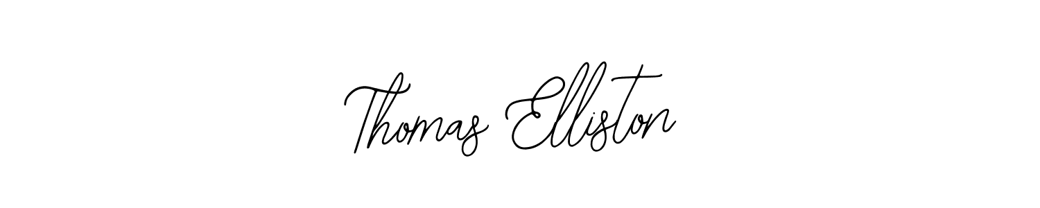 Make a beautiful signature design for name Thomas Elliston. Use this online signature maker to create a handwritten signature for free. Thomas Elliston signature style 12 images and pictures png