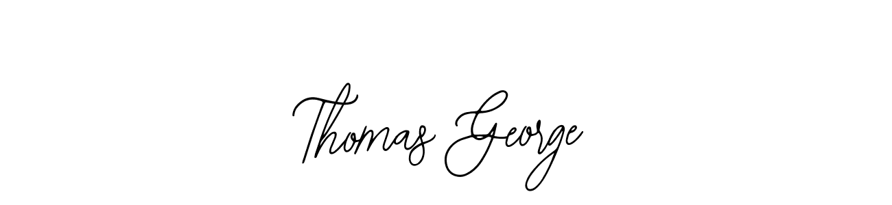 Use a signature maker to create a handwritten signature online. With this signature software, you can design (Bearetta-2O07w) your own signature for name Thomas George. Thomas George signature style 12 images and pictures png