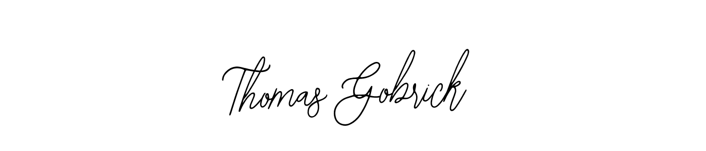 if you are searching for the best signature style for your name Thomas Gobrick. so please give up your signature search. here we have designed multiple signature styles  using Bearetta-2O07w. Thomas Gobrick signature style 12 images and pictures png