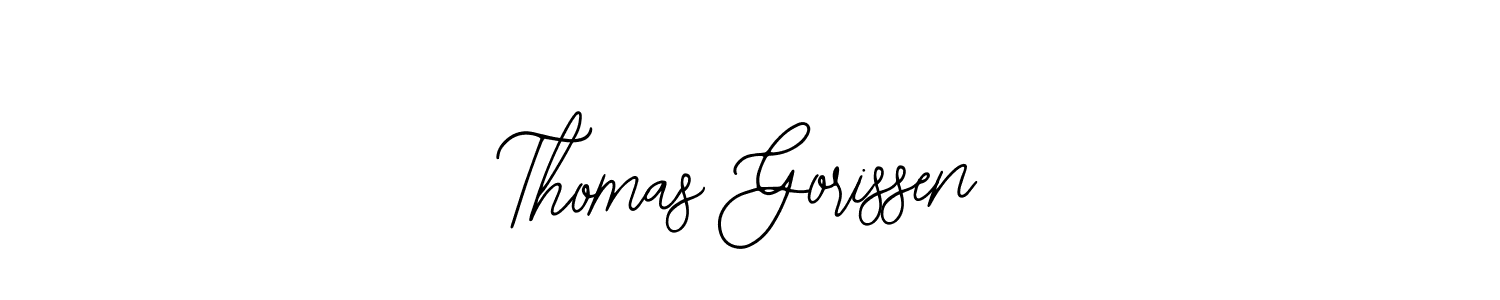 Also You can easily find your signature by using the search form. We will create Thomas Gorissen name handwritten signature images for you free of cost using Bearetta-2O07w sign style. Thomas Gorissen signature style 12 images and pictures png