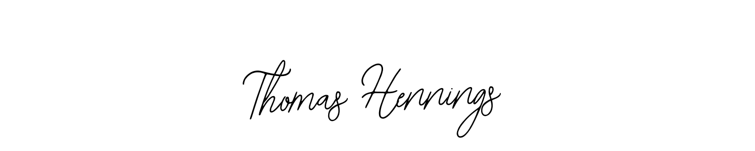 Also You can easily find your signature by using the search form. We will create Thomas Hennings name handwritten signature images for you free of cost using Bearetta-2O07w sign style. Thomas Hennings signature style 12 images and pictures png