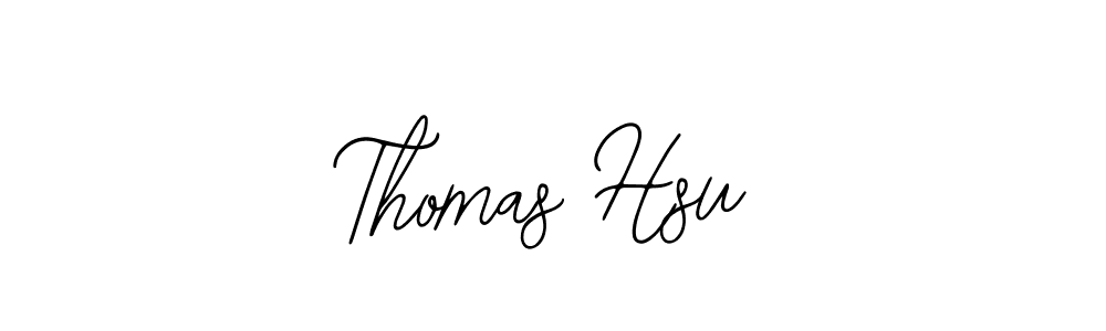 Also You can easily find your signature by using the search form. We will create Thomas Hsu name handwritten signature images for you free of cost using Bearetta-2O07w sign style. Thomas Hsu signature style 12 images and pictures png