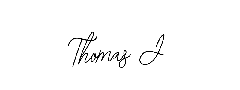 It looks lik you need a new signature style for name Thomas J. Design unique handwritten (Bearetta-2O07w) signature with our free signature maker in just a few clicks. Thomas J signature style 12 images and pictures png