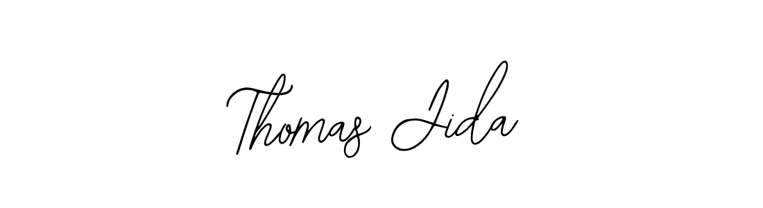 Make a beautiful signature design for name Thomas Jida. Use this online signature maker to create a handwritten signature for free. Thomas Jida signature style 12 images and pictures png