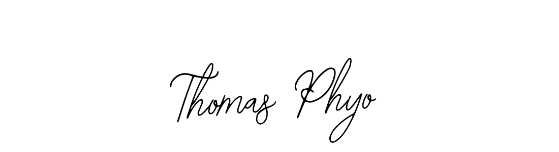 Make a beautiful signature design for name Thomas Phyo. Use this online signature maker to create a handwritten signature for free. Thomas Phyo signature style 12 images and pictures png