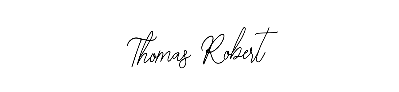 It looks lik you need a new signature style for name Thomas Robert. Design unique handwritten (Bearetta-2O07w) signature with our free signature maker in just a few clicks. Thomas Robert signature style 12 images and pictures png