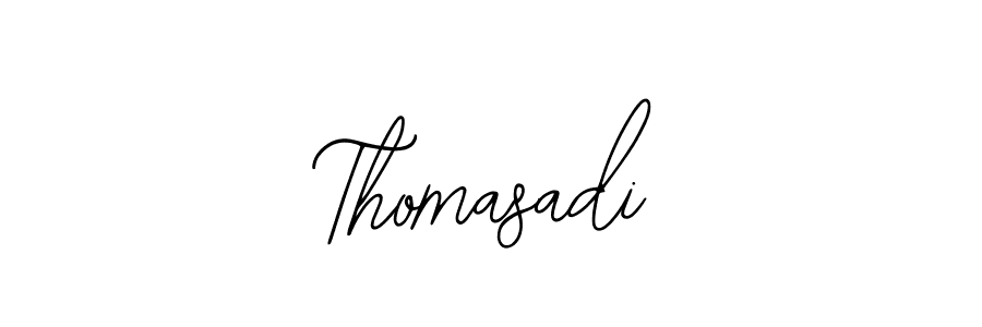 It looks lik you need a new signature style for name Thomasadi. Design unique handwritten (Bearetta-2O07w) signature with our free signature maker in just a few clicks. Thomasadi signature style 12 images and pictures png