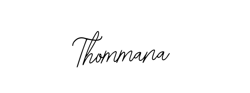 Design your own signature with our free online signature maker. With this signature software, you can create a handwritten (Bearetta-2O07w) signature for name Thommana. Thommana signature style 12 images and pictures png