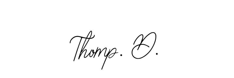 You can use this online signature creator to create a handwritten signature for the name Thomp. D.. This is the best online autograph maker. Thomp. D. signature style 12 images and pictures png